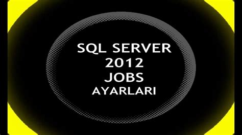 sql server otomatik yedekleme